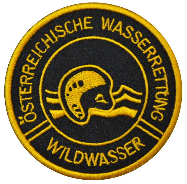 Wildwasser Stoffabzeichen groß